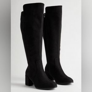 Torrid Block Heel Stretch Knee Boot (WW) sz7